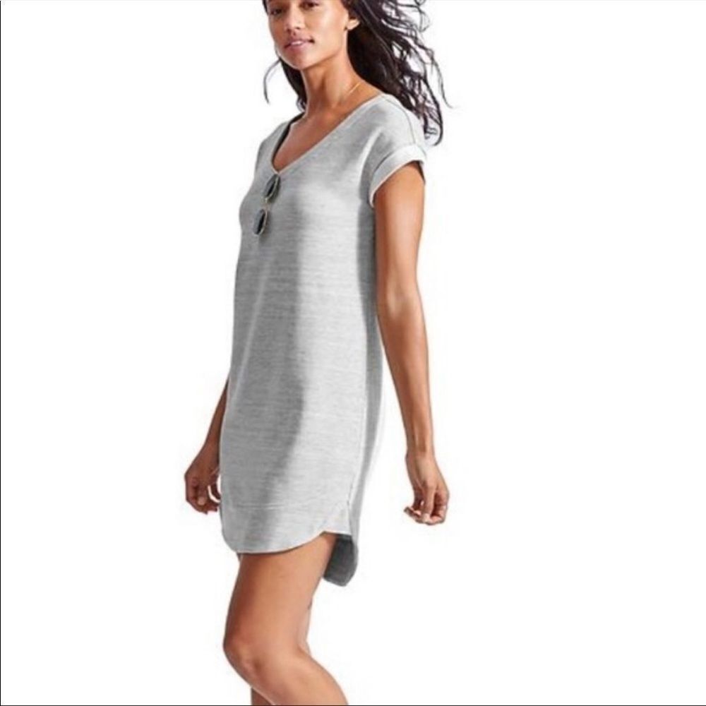 Athleta Energy Terry T Shirt Sweatshirt Dress